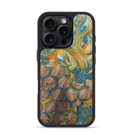 iPhone 16 Pro Wood Phone Case - Adeniyi (Pattern, 742301)