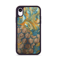 iPhone Xr Wood Phone Case - Adeniyi (Pattern, 742301)