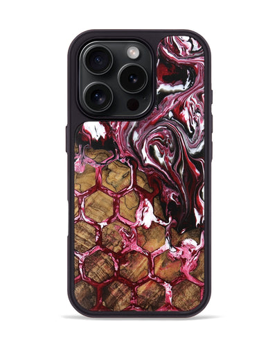 iPhone 16 Pro Wood Phone Case - Lissy (Pattern, 742302)