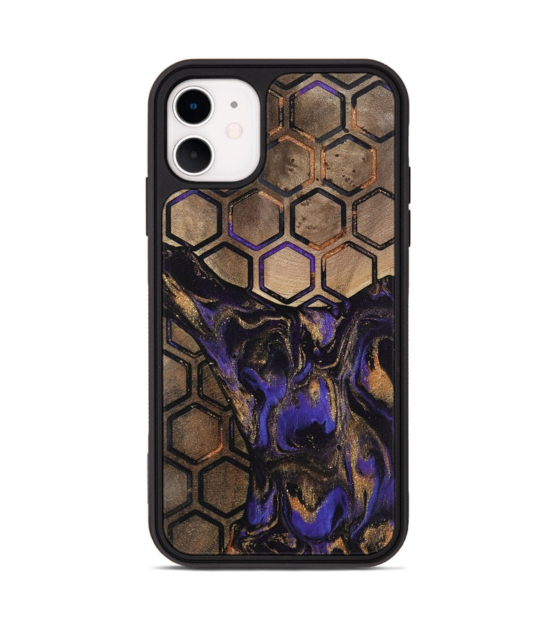 iPhone 11 Wood Phone Case - Savilla (Pattern, 742303)