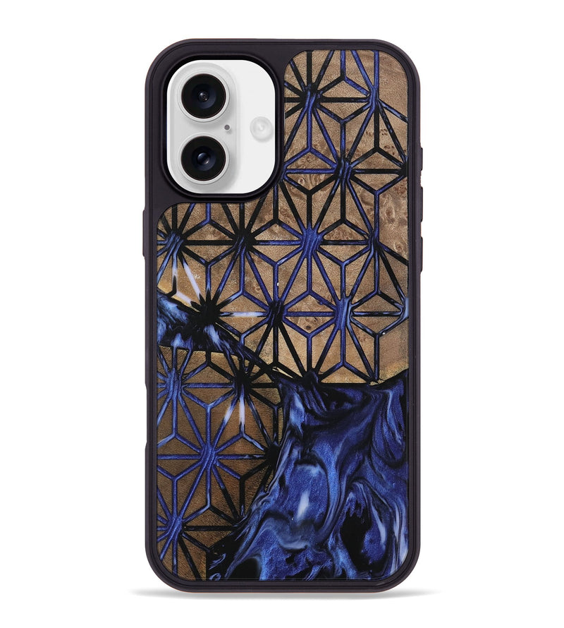 iPhone 16 Plus Wood Phone Case - Jolene (Pattern, 742304)