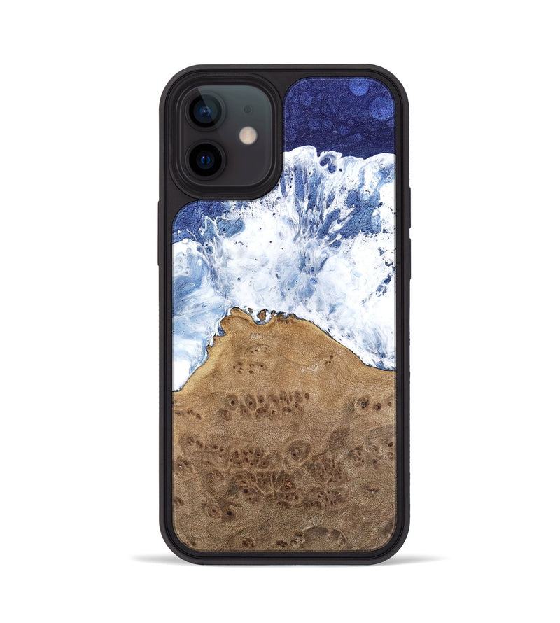 iPhone 12 Wood Phone Case - Aeriel (Coastal, 742307)