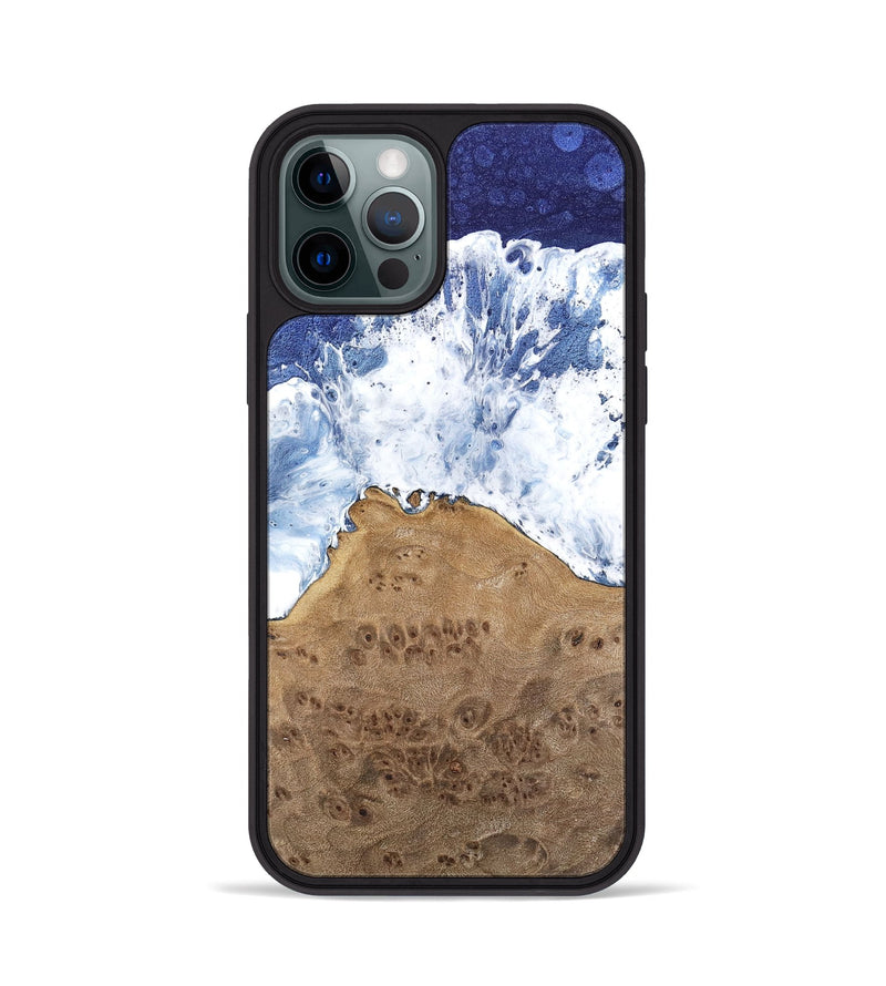 iPhone 12 Pro Wood Phone Case - Aeriel (Coastal, 742307)