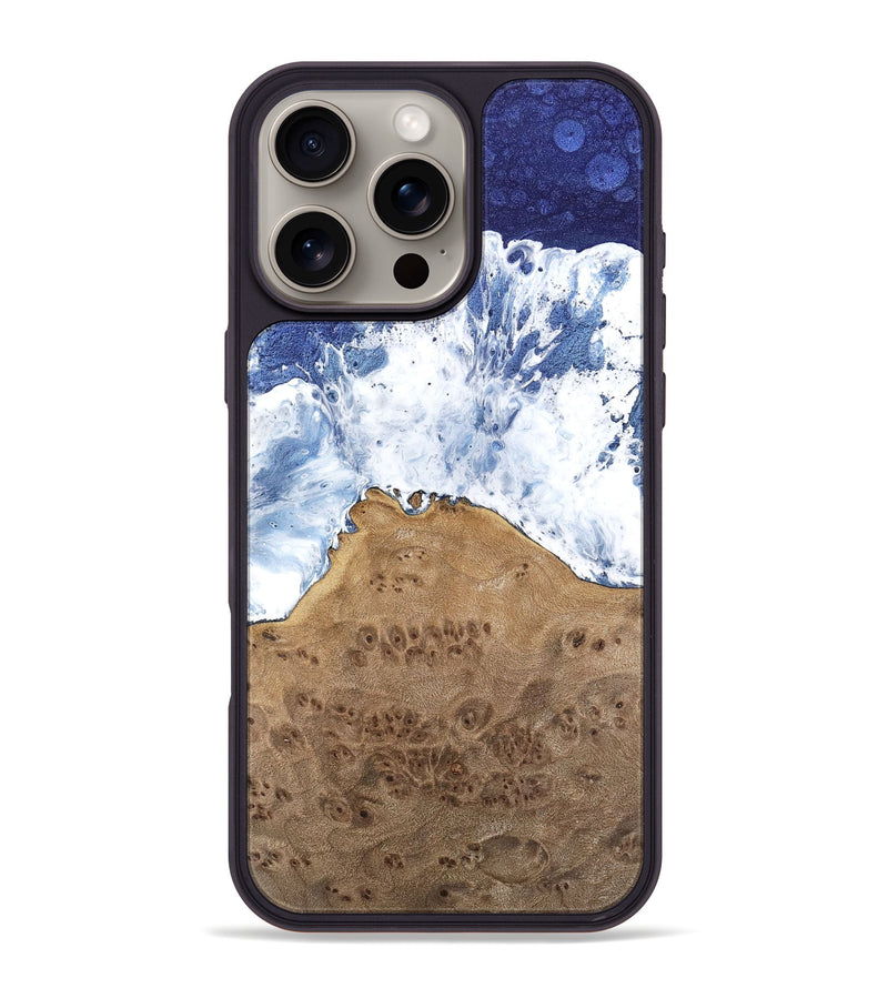 iPhone 16 Pro Max Wood Phone Case - Aeriel (Coastal, 742307)