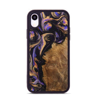 iPhone Xr Wood Phone Case - Orly (Purple, 742313)