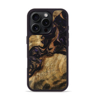 iPhone 16 Pro Wood Phone Case - Dominga (Purple, 742314)