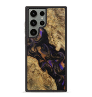 Galaxy S23 Ultra Wood Phone Case - Rosalee (Purple, 742326)