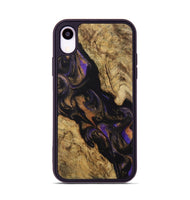 iPhone Xr Wood Phone Case - Rosalee (Purple, 742326)