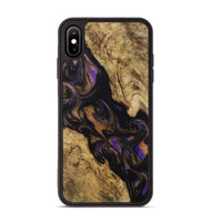 iPhone Xs Max Wood Phone Case - Rosalee (Purple, 742326)