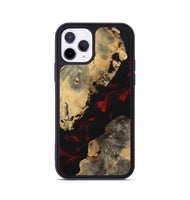 iPhone 11 Pro Wood Phone Case - Karren (Red, 742330)