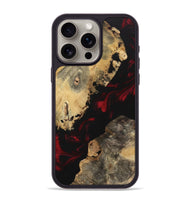 iPhone 15 Pro Max Wood Phone Case - Karren (Red, 742330)