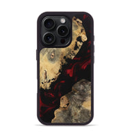 iPhone 16 Pro Wood Phone Case - Karren (Red, 742330)