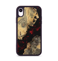 iPhone Xr Wood Phone Case - Karren (Red, 742330)