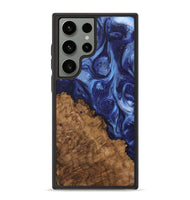 Galaxy S23 Ultra Wood Phone Case - Arleth (Blue, 742334)