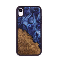 iPhone Xr Wood Phone Case - Arleth (Blue, 742334)