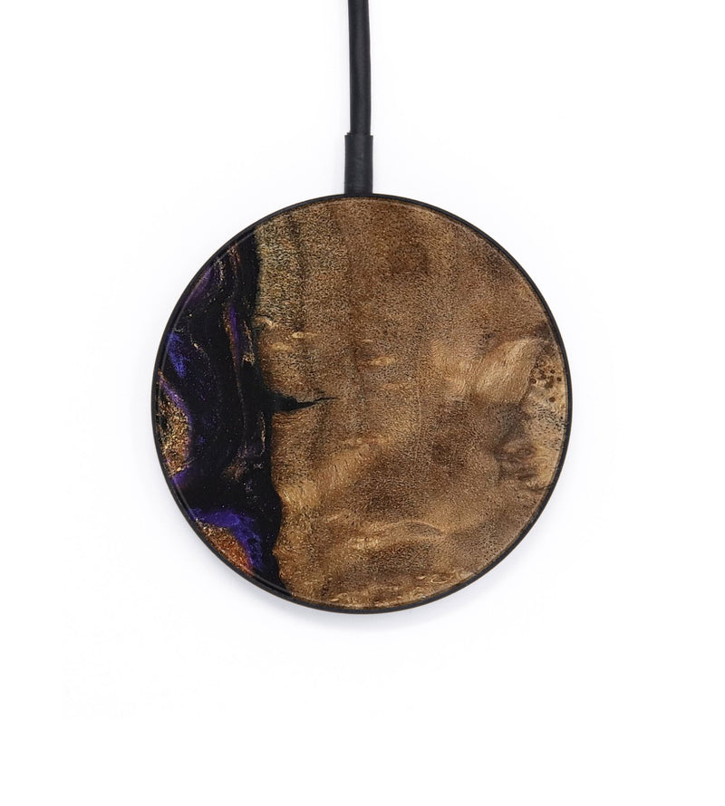 Circle Wood Wireless Charger - Etas (Purple, 742340)