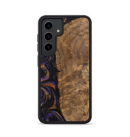 Galaxy S24 Wood Phone Case - Etas (Purple, 742340)