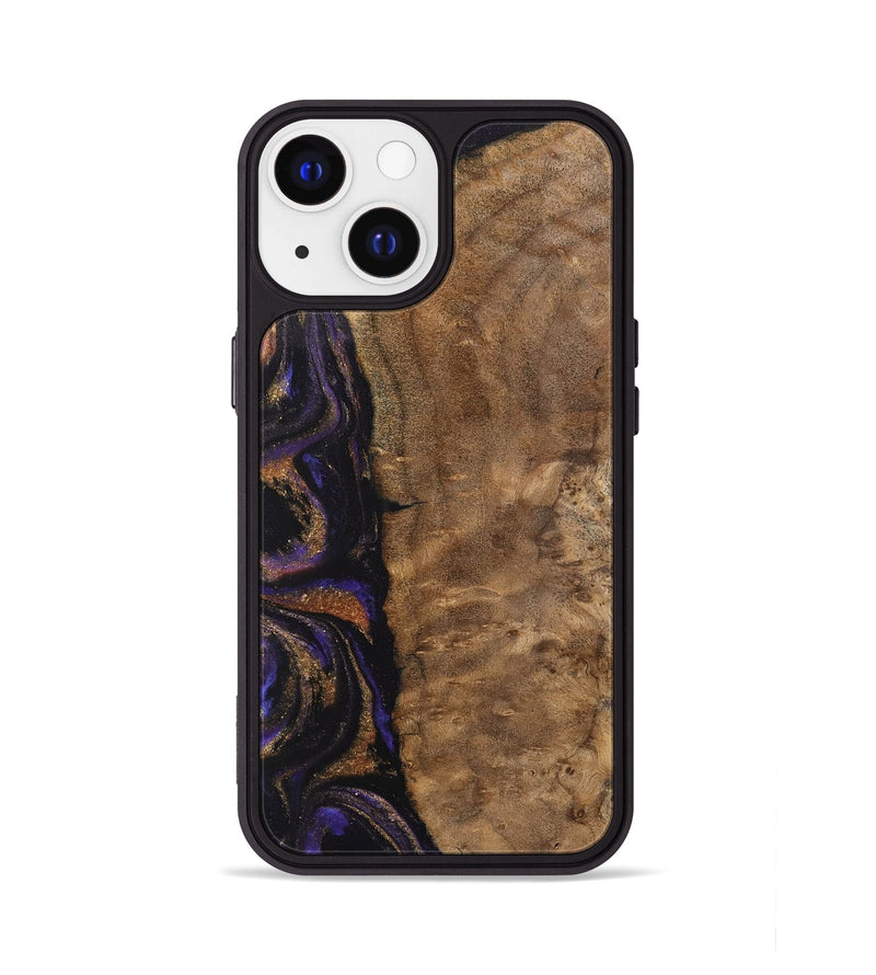 iPhone 13 Wood Phone Case - Etas (Purple, 742340)