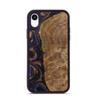 iPhone Xr Wood Phone Case - Etas (Purple, 742340)