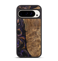 Pixel 9 Pro Wood Phone Case - Etas (Purple, 742340)