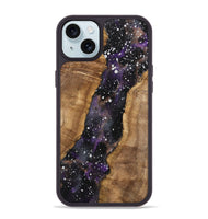 iPhone 15 Plus Wood Phone Case - Joell (Cosmos, 742386)