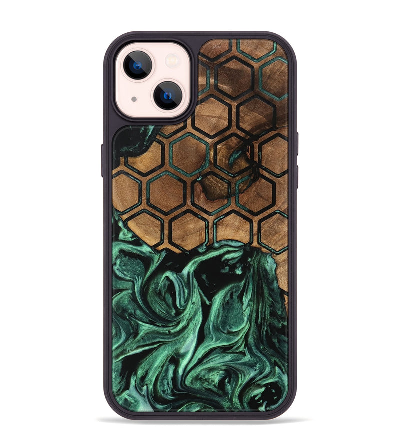 iPhone 14 Plus Wood Phone Case - Masood (Pattern, 742387)