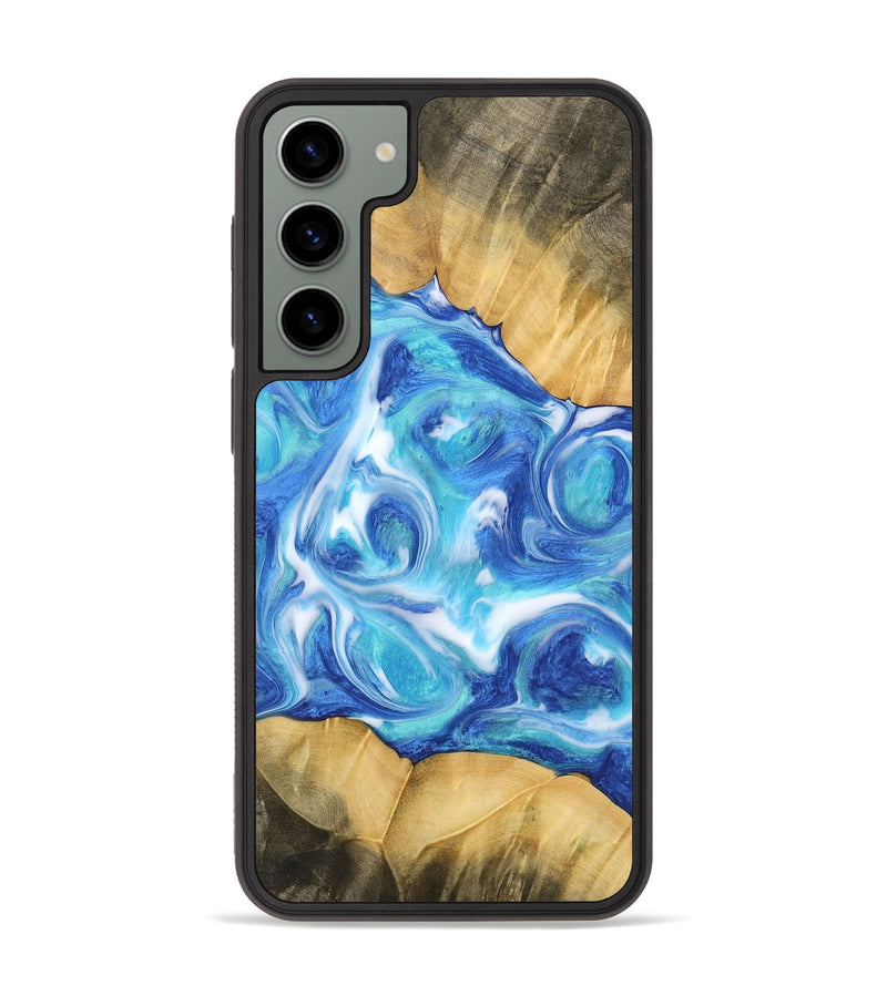 Galaxy S23 Plus Wood Phone Case - Pallie (Blue, 742392)