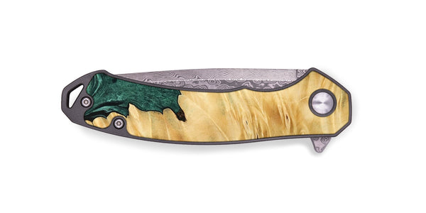 EDC Wood Pocket Knife - Sika (Green, 742417)