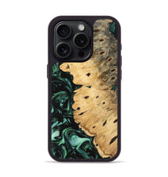 iPhone 15 Pro Wood Phone Case - Jemmy (Green, 742418)