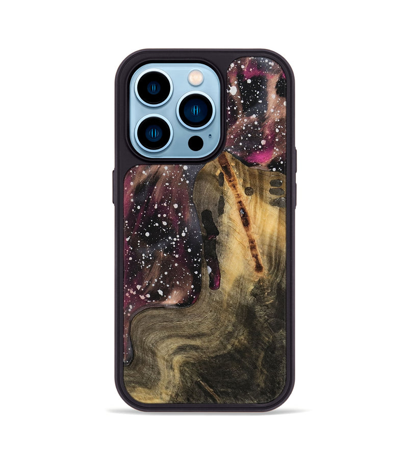 iPhone 14 Pro Wood Phone Case - Arlina (Cosmos, 742420)