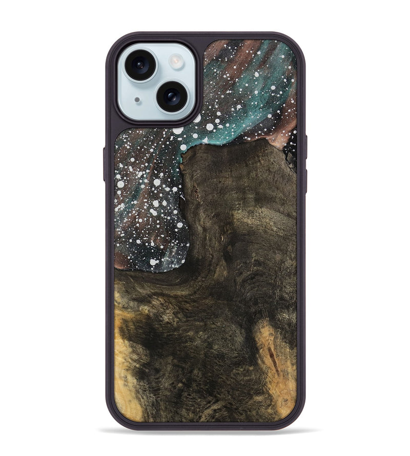 iPhone 15 Plus Wood Phone Case - Starr (Cosmos, 742421)