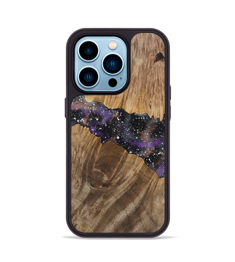 iPhone 14 Pro Wood Phone Case - Steinar (Cosmos, 742424)