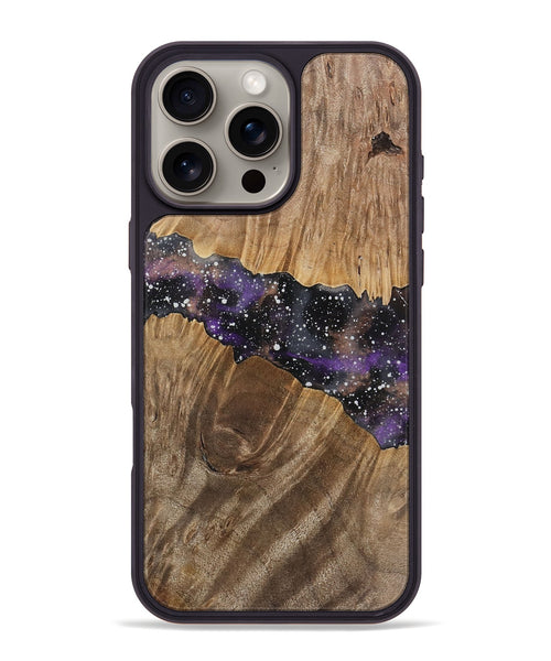 iPhone 16 Pro Max Wood Phone Case - Steinar (Cosmos, 742424)