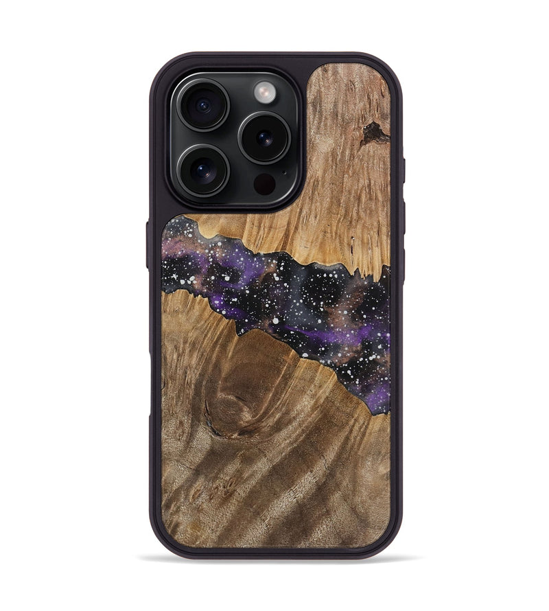 iPhone 16 Pro Wood Phone Case - Steinar (Cosmos, 742424)