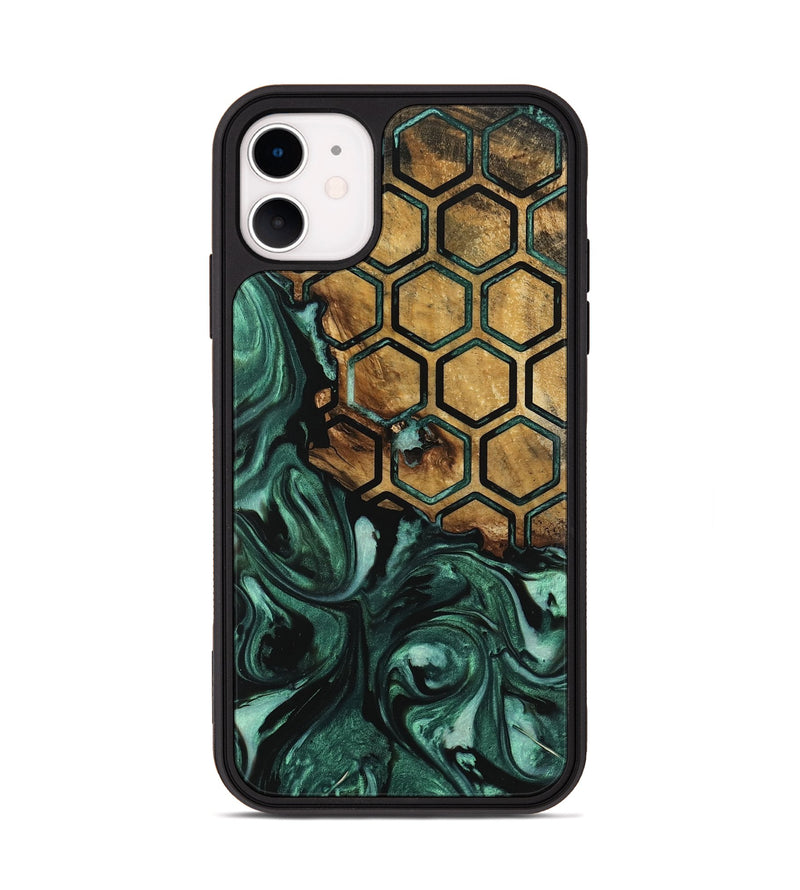 iPhone 11 Wood Phone Case - Alverta (Pattern, 742425)