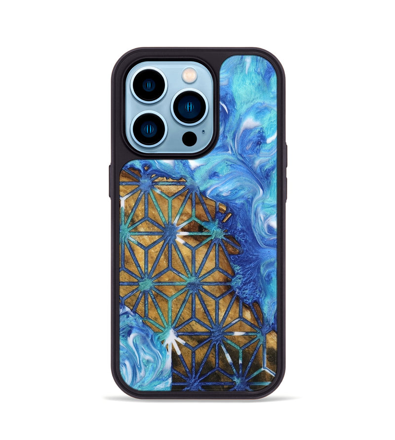 iPhone 14 Pro Wood Phone Case - Sherlyn (Pattern, 742429)