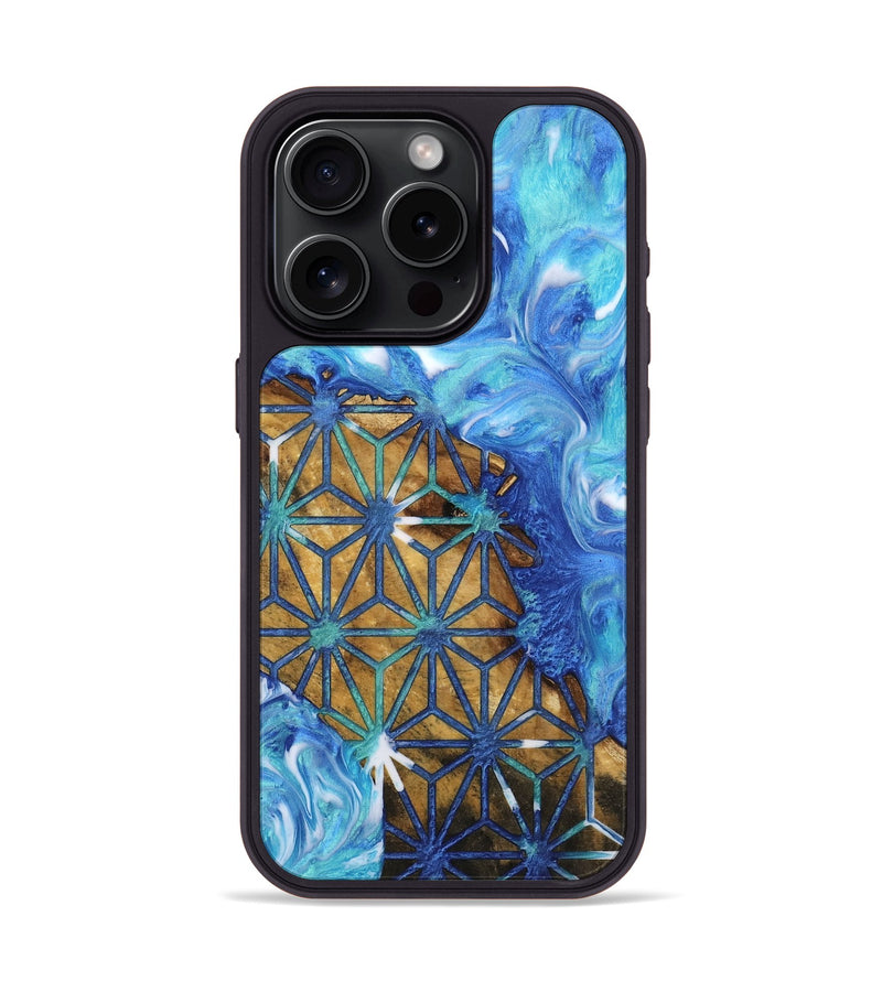 iPhone 15 Pro Wood Phone Case - Sherlyn (Pattern, 742429)