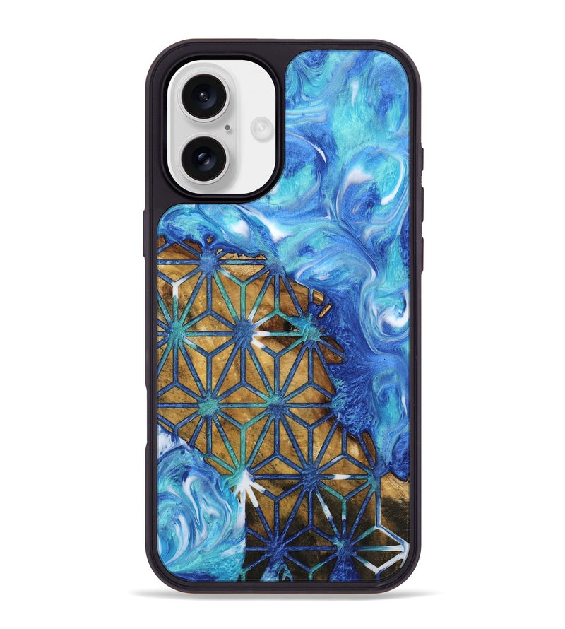 iPhone 16 Plus Wood Phone Case - Sherlyn (Pattern, 742429)