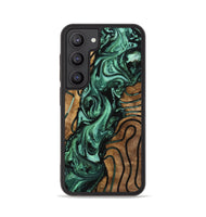 Galaxy S23 Wood Phone Case - Harriet (Green, 742430)