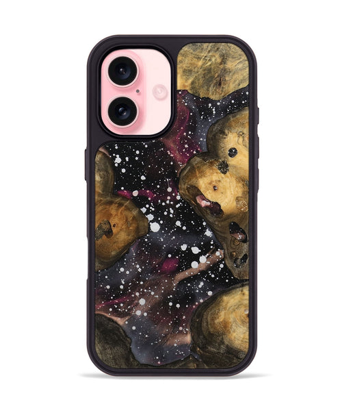 iPhone 16 Wood Phone Case - Janessa (Cosmos, 742432)