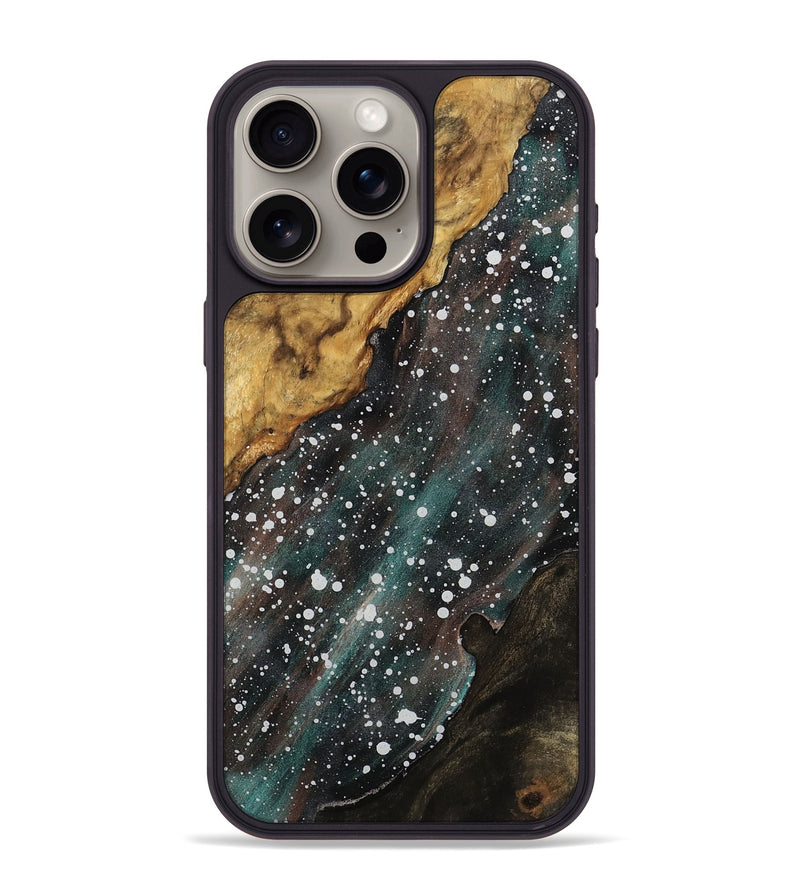 iPhone 15 Pro Max Wood Phone Case - Tats (Cosmos, 742452)