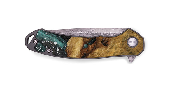 EDC Wood Pocket Knife - Sharon (Cosmos, 742457)