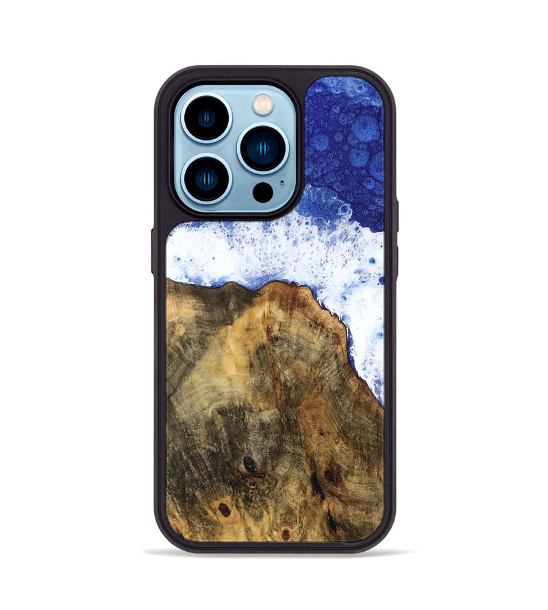 iPhone 14 Pro Wood Phone Case - Opal (Coastal, 742466)