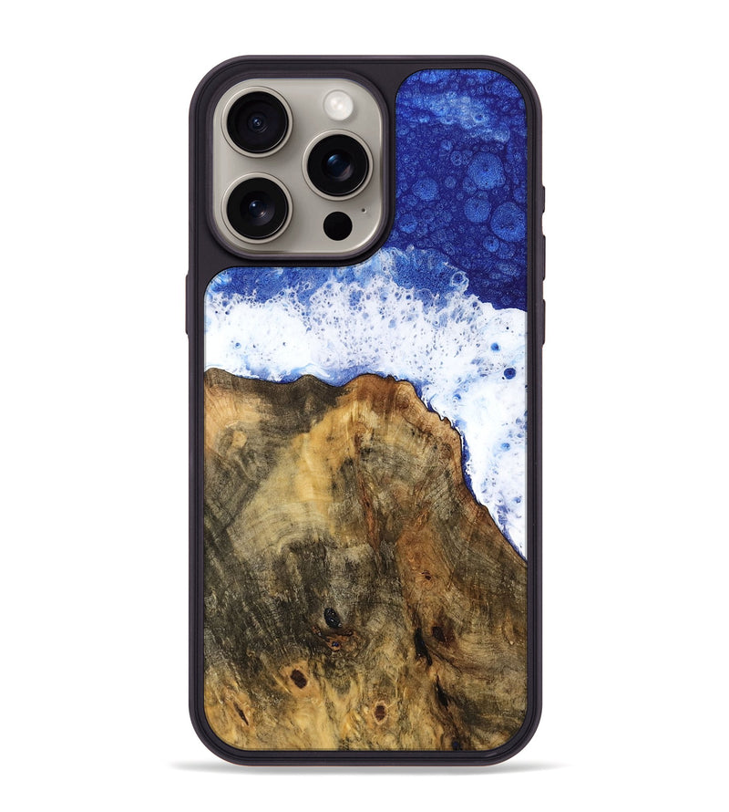 iPhone 15 Pro Max Wood Phone Case - Opal (Coastal, 742466)