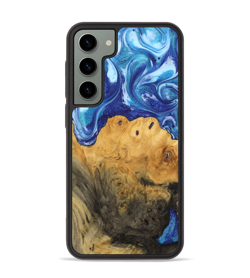 Galaxy S23 Plus Wood Phone Case - Linzy (Blue, 742483)