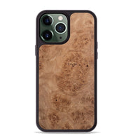 iPhone 13 Pro Max Wood Phone Case - Derrik (Wood Burl, 742485)