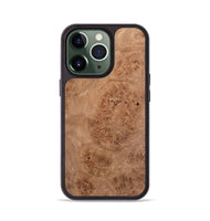 iPhone 13 Pro Wood Phone Case - Derrik (Wood Burl, 742485)