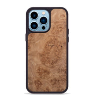 iPhone 14 Pro Max Wood Phone Case - Derrik (Wood Burl, 742485)