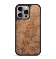 iPhone 15 Pro Max Wood Phone Case - Derrik (Wood Burl, 742485)