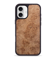 iPhone 16 Plus Wood Phone Case - Derrik (Wood Burl, 742485)